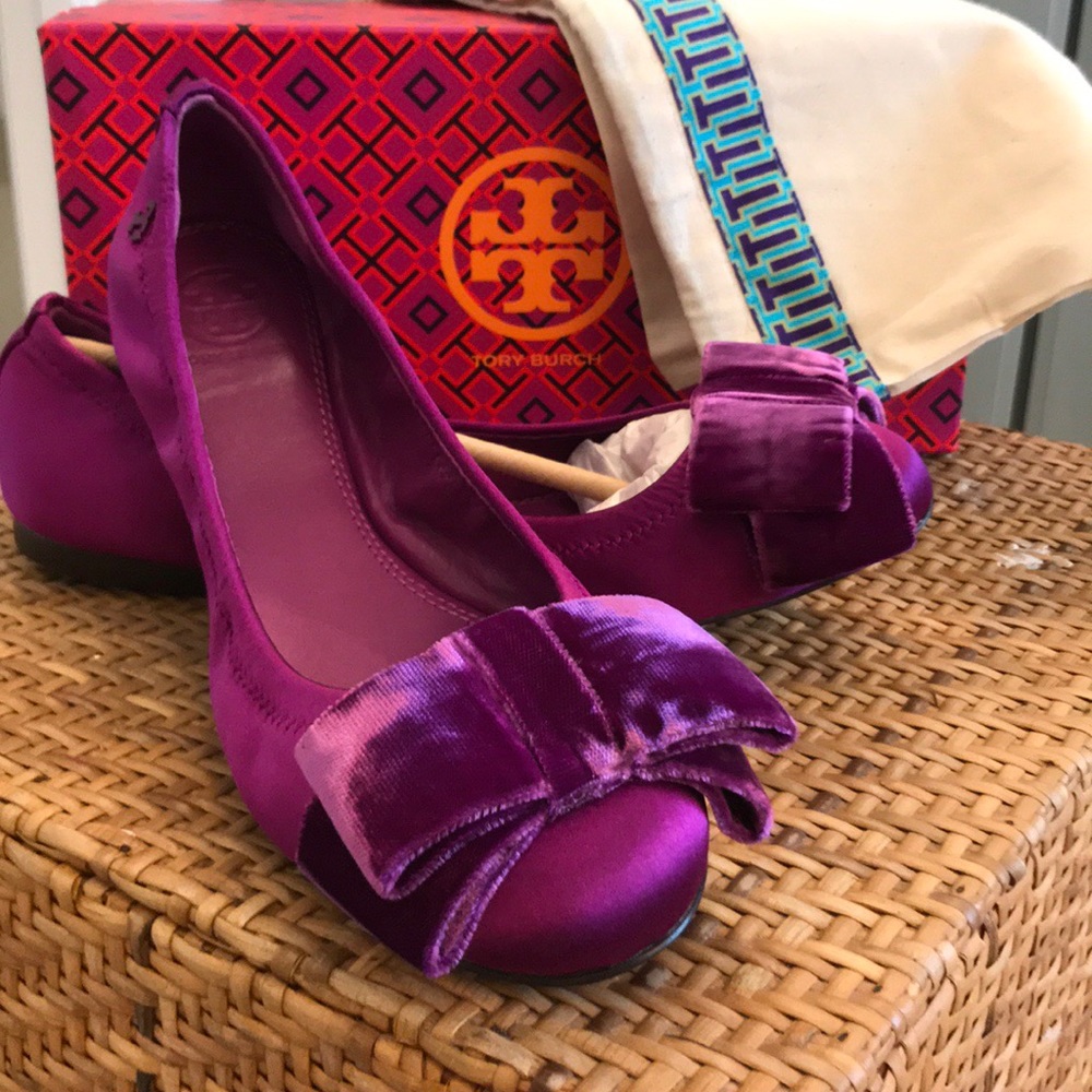 Tory Burch Viola Bow ballet flats
